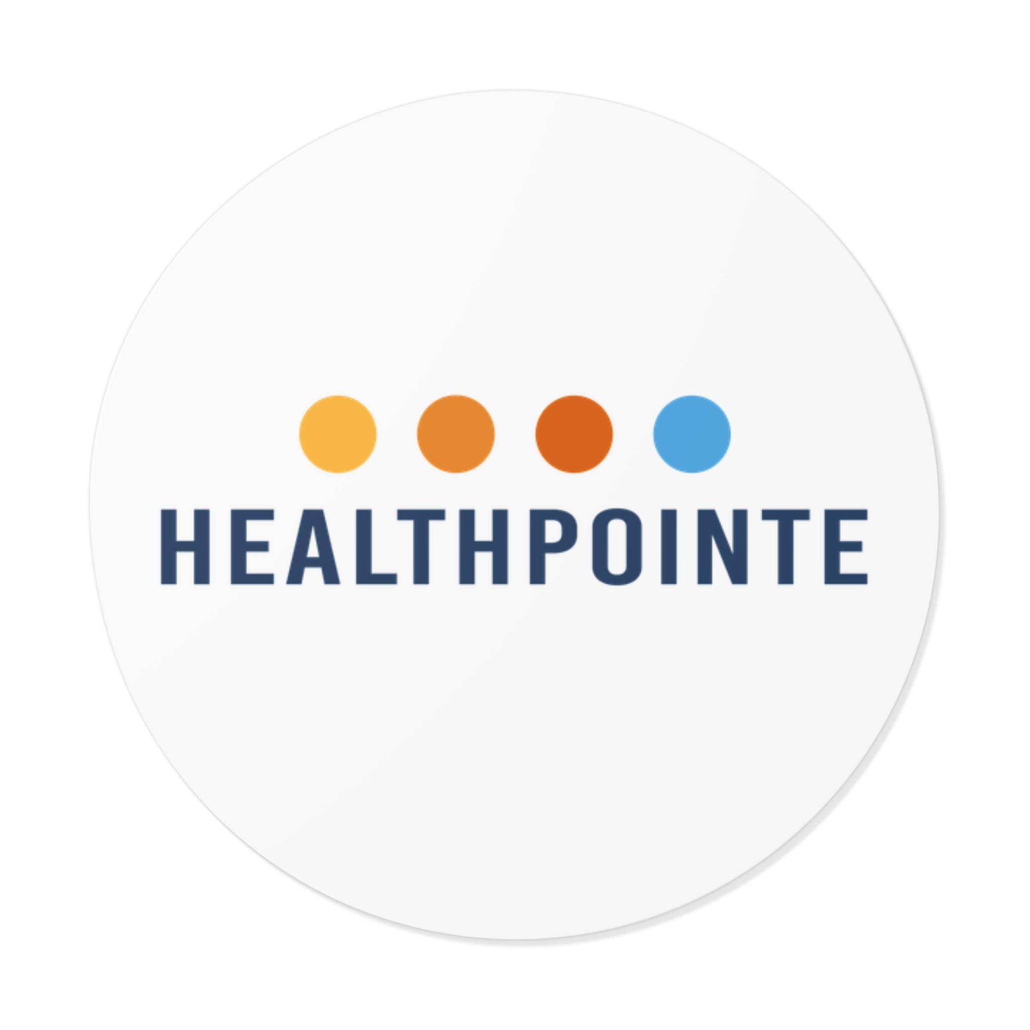 Healthpointe Round Vinyl Stickers